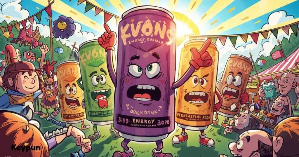 Sweet Energy Drink Captions