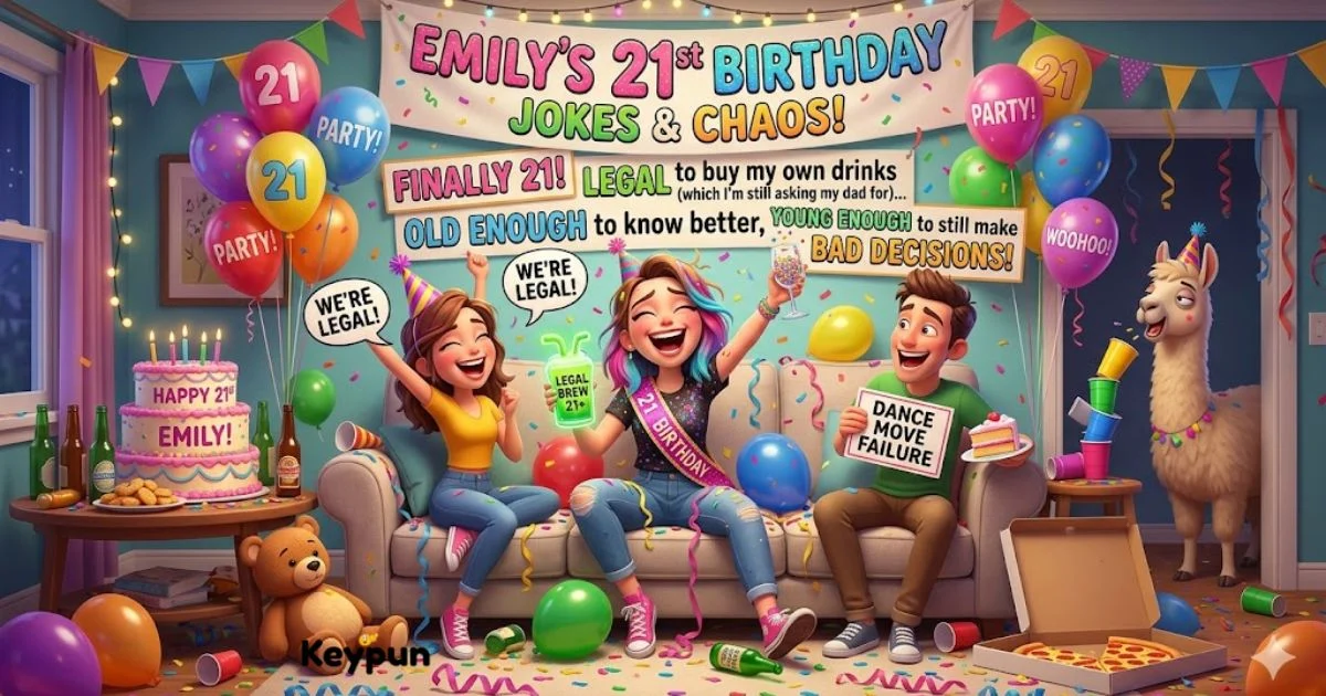 21st Birthday Jokes
